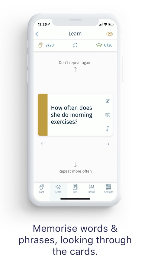 MemoWord screenshot 2